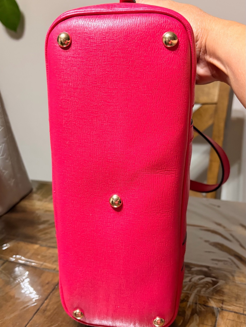 Gucci Hot Pink Dome Satchel with Gold Hardware - Picture 13 of 16